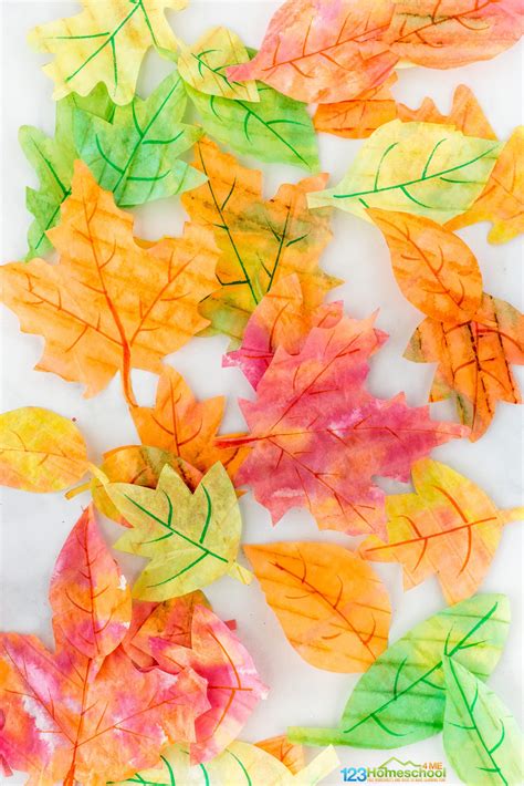 Stunning Fall Leaves Craft for Preschoolers and Kids – Best Pixel Design