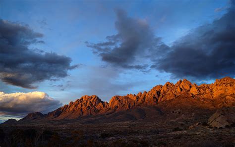 Organ Mountains during sunset. : r/NewMexico