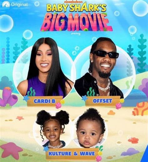 The 'Baby Shark' Movie Cast Stars Cardi B, Offset, Their Kids & More Celebs