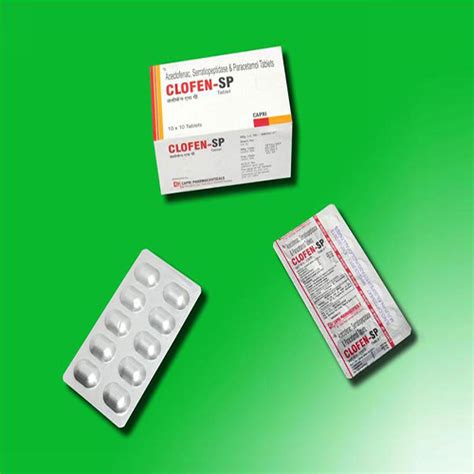 CLOFEN SP Tablets Capri Pharmaceuticals