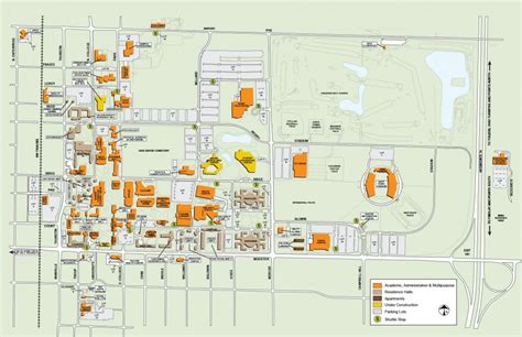 UW Madison Campus Map