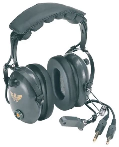 AVCOMM AC-50 Compact Bluetooth and ANR Aviation Headset Instruction Manual