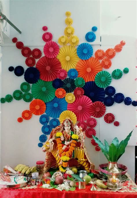 Navratri Decoration Ideas - 18 Simple Navratri Decoration At Home 2023