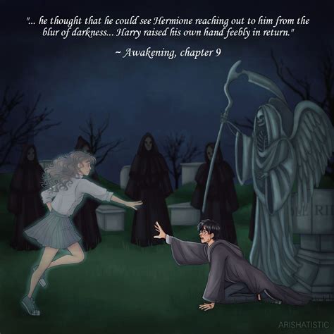 Illustration for chapter 9 of the H/Hr fanfiction “Awakening” by ...