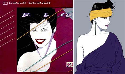 patrick nagel 80s art | the dedicated follower of fashion