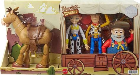 Disney Pixar Toy Story Woodys Roundup Woody, Jessie, Bullseye Stinky ...