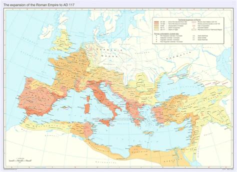 Roman Empire cities mapped - Vivid Maps