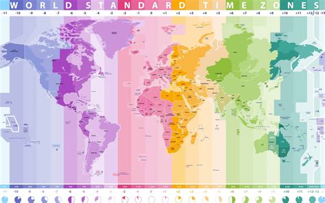 Time Zones World Map - United States Map