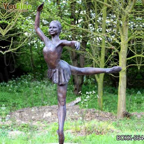 Antique Bronze Ballet Dancer Statue-YouFine Sculpture