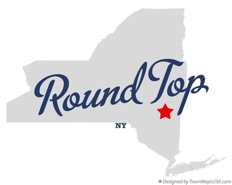 Map of Round Top, NY, New York