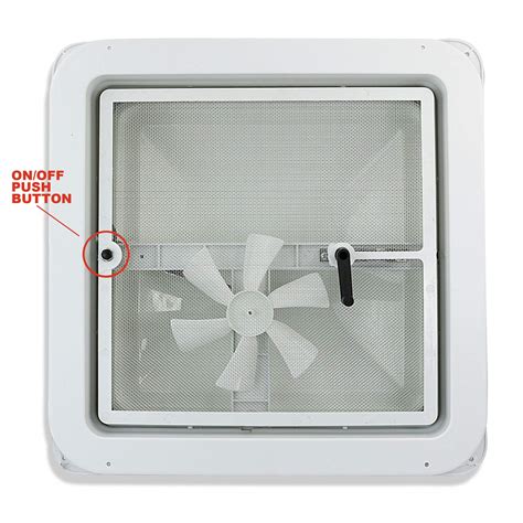 Buy LucaSng 14" RV Roof Vent for Camper Trailer Universal White Lid ...