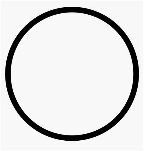 Transparent Background Circle Outline, HD Png Download - kindpng