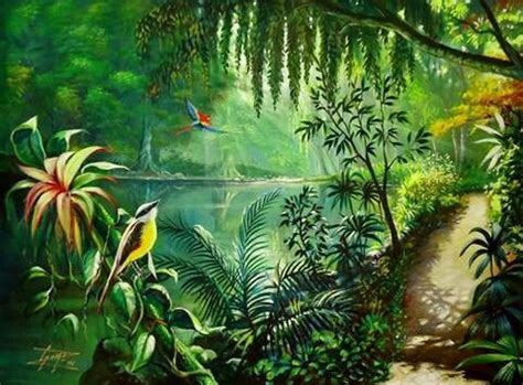 so lovely | Jungle art, Jungle scene, Jungle mural