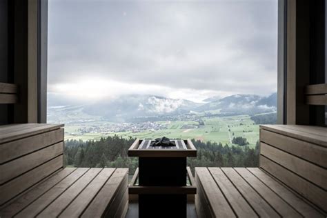 At Hotel Hubertus, an Upside-Down Spa Floats in Midair | Architectural ...