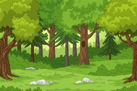 Forest Background Cartoon Png - lablogxtine