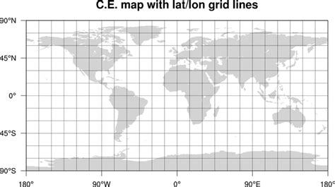 Grid Map | World Map 07