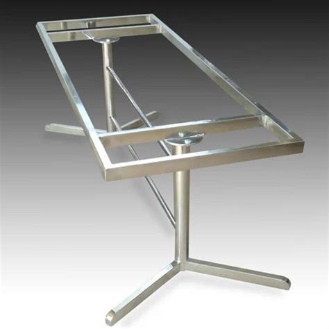 Stainless Steel Dining Table Frame, स्टेनलेस स्टील डाइनिंग टेबल फ्रेम ...