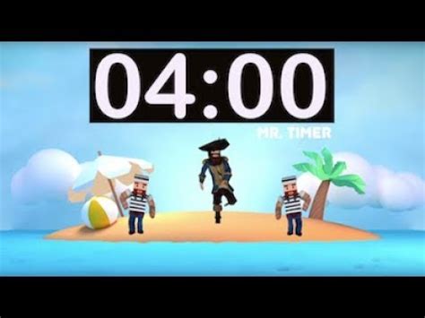 4 Minute Timer with Music for Kids, Classroom! 4 Minute Countdown with ...