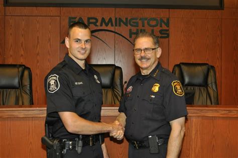 Navy Veteran Joins Farmington Hills Police Department | Farmington, MI ...