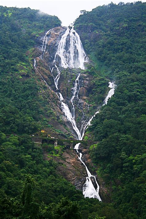 Travel Trip Journey : Dudhsagar Falls Goa India