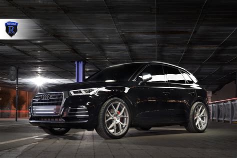 Black Audi Q5 on Chrome Rohana Wheels — CARiD.com Gallery