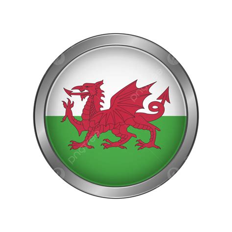 Wales Flag, Wales, Flag, Wales Flag Shinning PNG and Vector with ...