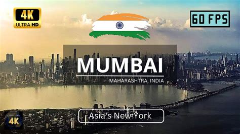 Mumbai, India 🇮🇳 in 4K 60 FPS by drone - Financial Hub of India - YouTube