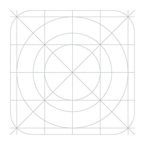 Download iOS7 Grid system Icon Template - Free Vector Site | Download ...