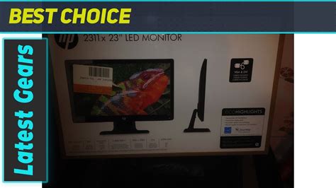 HP 2311x 23-Inch LED Monitor Review - YouTube