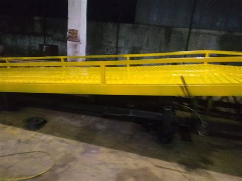 Hydraulic Portable Mobile Dock Ramp, Mild Steel, Upto 40 Ton at Rs ...