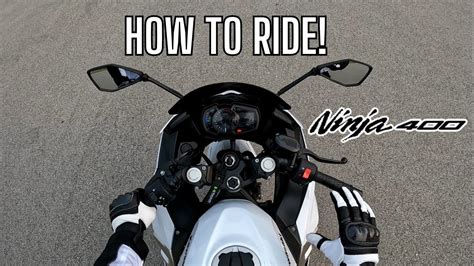 How To Ride A Motorcycle! - For Beginners - YouTube