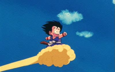 What's the best picture of kid Goku on the nimbus cloud? : r/dbz