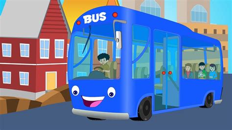 Wheels On The Bus | Nursery rhymes Rhymes for children | Kids Tv ...