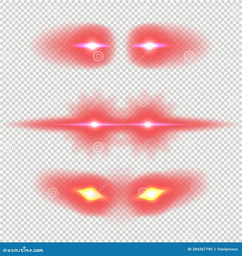 Laser Red Eyes Meme Game Superhero Vector Template Illustration. Comic ...