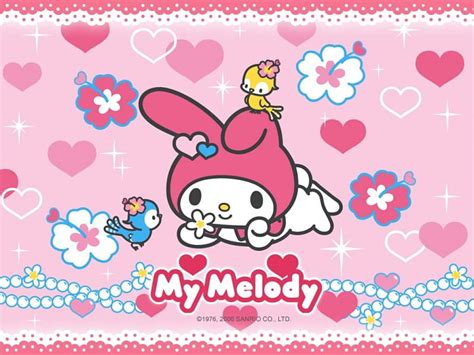 My Melody, Sanrio, Pink, Cartoon, Bunny, Rabbit, HD wallpaper | Peakpx