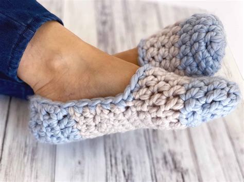 Sewing & Fiber Knitting KNIT CROCHET SLIPPER Socks How To Instruction ...