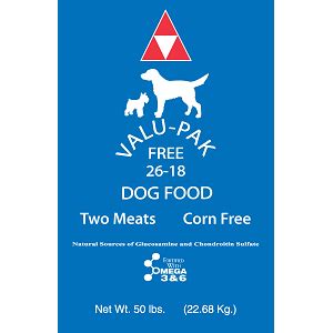 Valu-Pak 26/18 Dog Food – Hound Dog Country