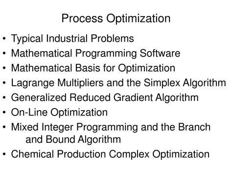 PPT - Process Optimization PowerPoint Presentation, free download - ID ...