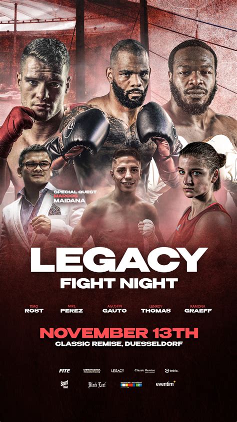 Legacy Fight Night - 13.11.2021 - www.fightevents.de