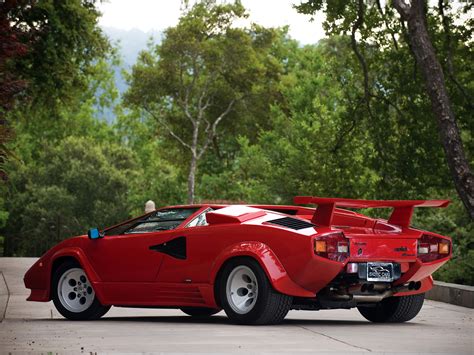 1985, Lamborghini, Countach, Lp5000 s, Quattrovalvole, Lp5000, Classic ...