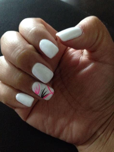 Summer white (With images) | Nails, White summer