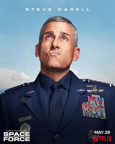 Space Force - Character Poster - Steve Carell as General Mark R. Naird ...