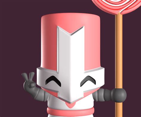 ArtStation - Pink Knight - Castle Crashers | Resources