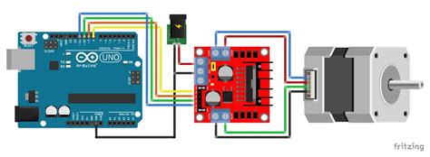 Stepper Motor Connection With Arduino Uno