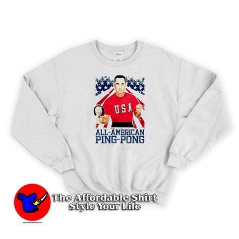 Forrest Gump American Ping Pong Sweatshirt | Theaffordableshirt