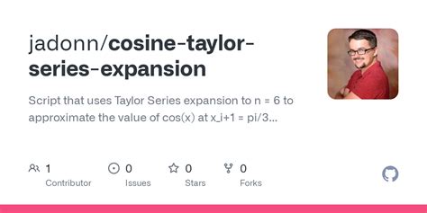 GitHub - jadonn/cosine-taylor-series-expansion: Script that uses Taylor ...