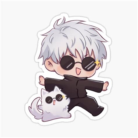 Satoru Gojo Stickers Redbubble Anime Stickers Kawaii Stickers Cute ...