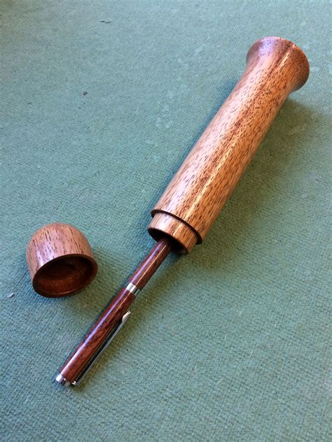 Wood turned pen and box | Wood turning pens, Wooden pen, Wood turning