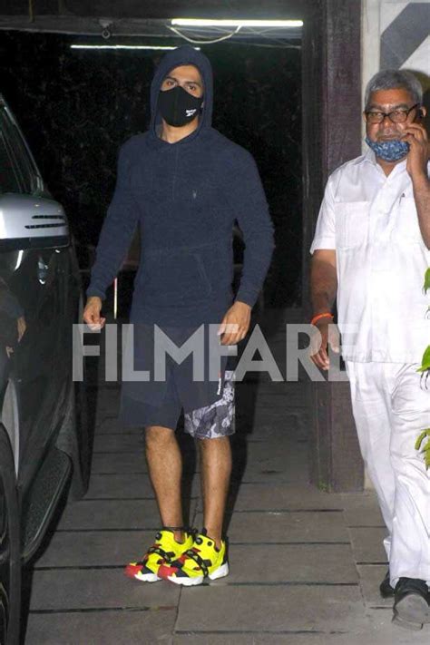 Varun Dhawan snapped post a workout session | Filmfare.com