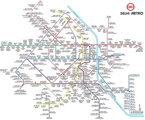 Delhi Metro - Lines, Route Map, Timings, and Fares - 2024